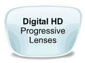 Digital HD Progressive no line Prescription Eyeglass Lenses