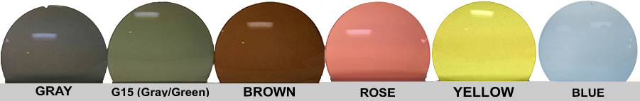 Select your lens tint color