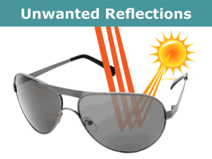 Back-Side Anti-Glare for sunglasses 